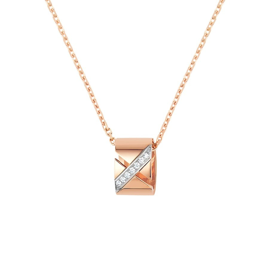 [Clover-Jewelry]LIENS EVIDENCE DIAMOND NECKLACE