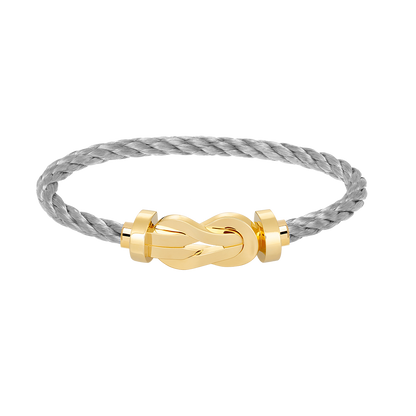 [Clover-Jewelry]CHANCE LARGE 8 FIGURE BUCKLE NO DIAMOND BRACELET GOLD