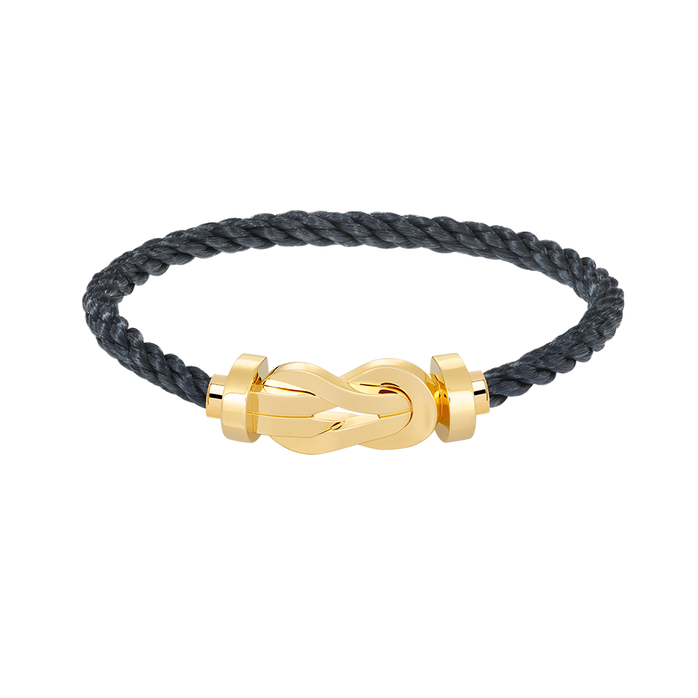 [Clover-Jewelry]CHANCE LARGE 8 FIGURE BUCKLE NO DIAMOND BRACELET GOLD