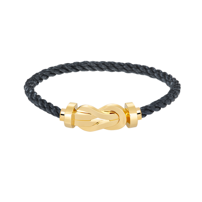 [Clover-Jewelry]CHANCE LARGE 8 FIGURE BUCKLE NO DIAMOND BRACELET GOLD