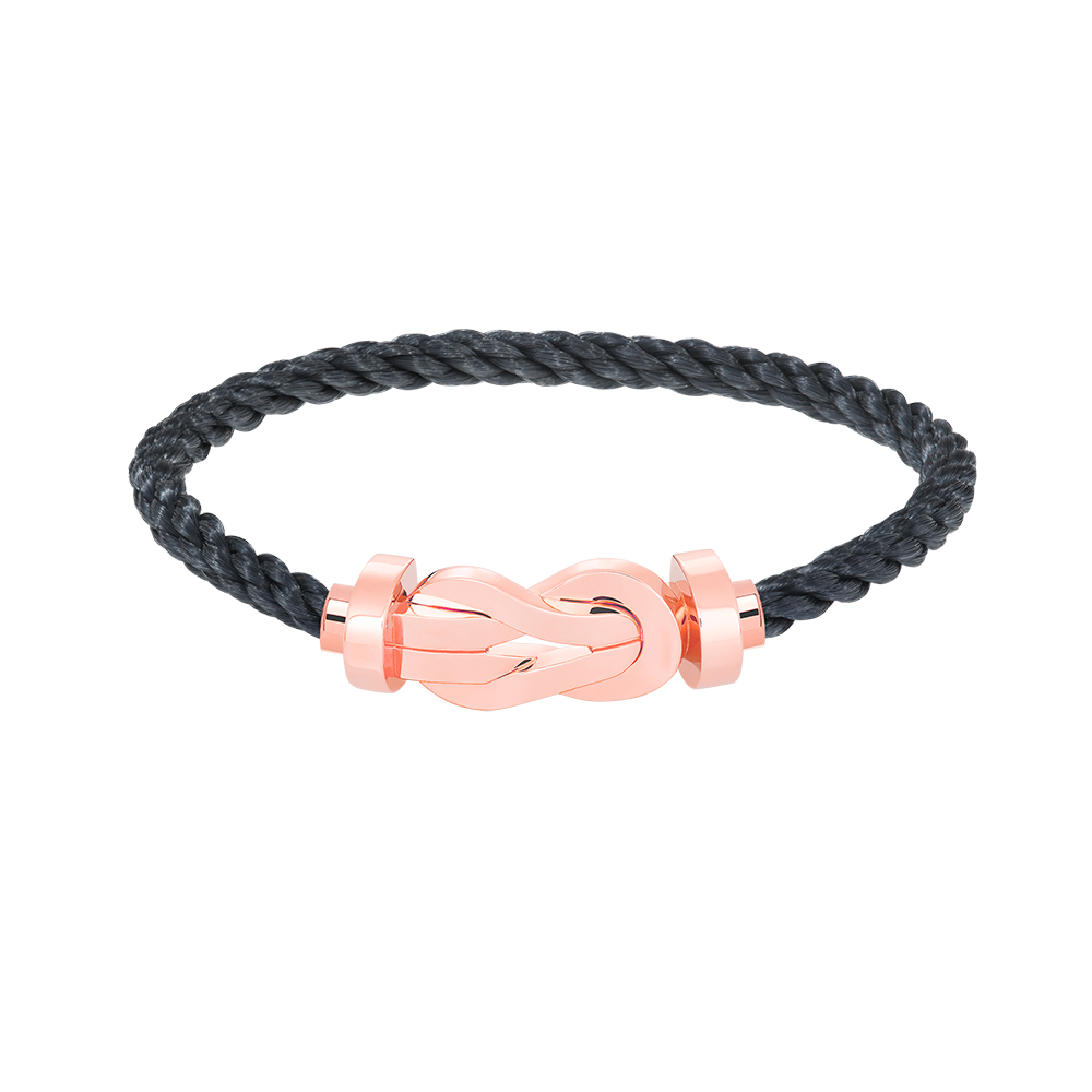 [Clover-Jewelry]CHANCE LARGE 8 FIGURE BUCKLE NO DIAMOND BRACELET ROSE GOLD