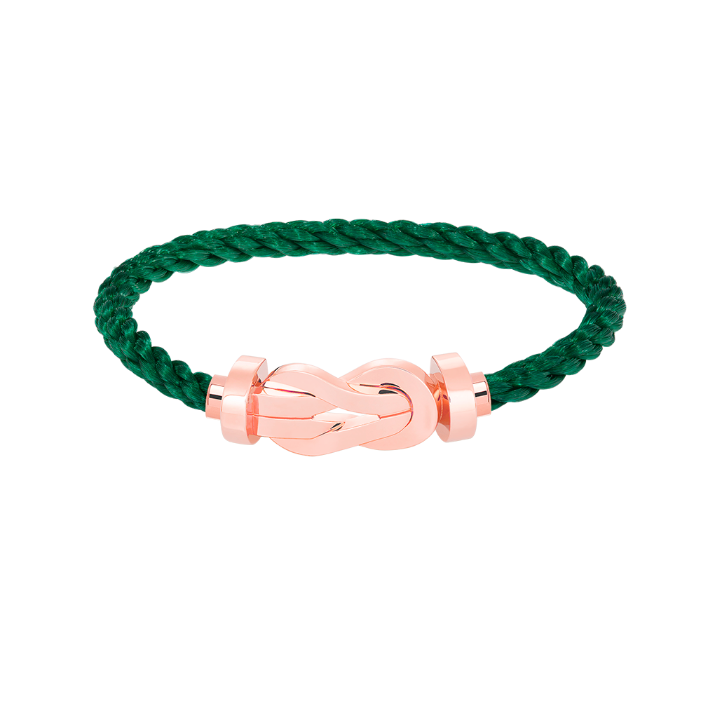 [Clover-Jewelry]CHANCE LARGE 8 FIGURE BUCKLE NO DIAMOND BRACELET ROSE GOLD