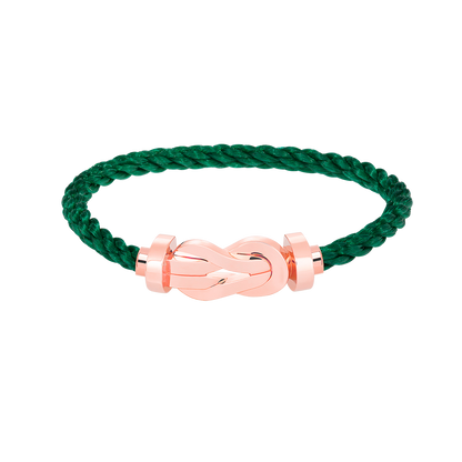 [Clover-Jewelry]CHANCE LARGE 8 FIGURE BUCKLE NO DIAMOND BRACELET ROSE GOLD