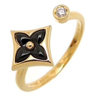 [Clover-Jewelry]STAR 1 DIAMOND OPEN RING