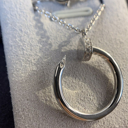 [Clover-Jewelry]JUSTE NECKLACE SILVER