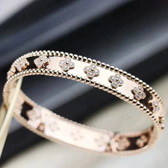 [Clover-Jewelry]CLOVER BRACELET 8MM DIAMONDS