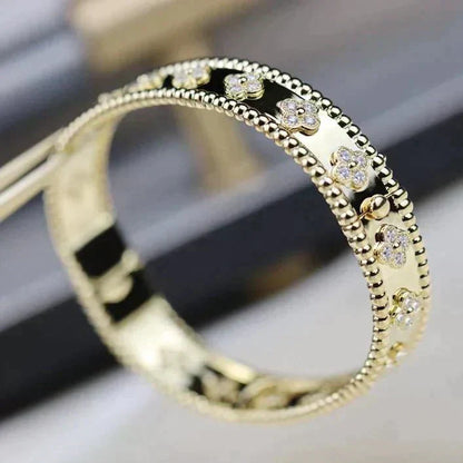 [Clover-Jewelry]CLOVER BRACELET 8MM DIAMONDS