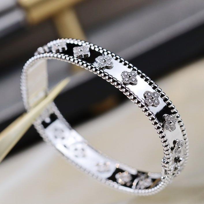 [Clover-Jewelry]CLOVER BRACELET 8MM DIAMONDS