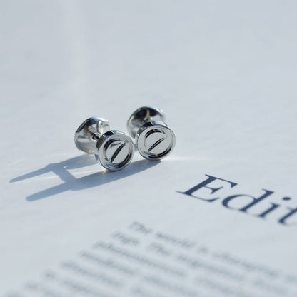 [Clover-Jewelry]LOVE EARRINGS SILVER 10MM