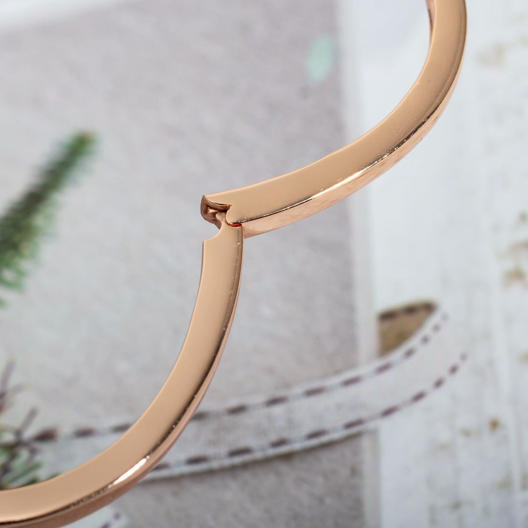 [Clover-Jewelry]DREAM BRACELET OPEN PINK GOLD MOP