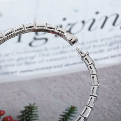 [Clover-Jewelry]SERPENTI BRACELET SILVER DIAMOND