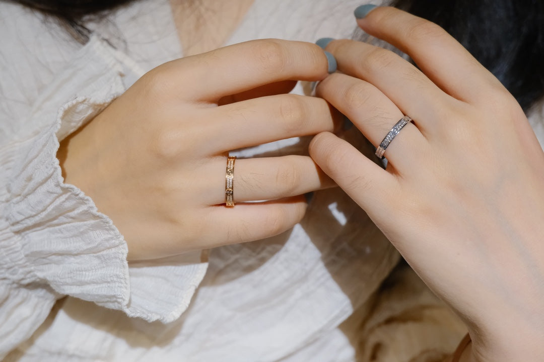 [Clover-Jewelry]LOVE RING 2.65MM DIAMOND