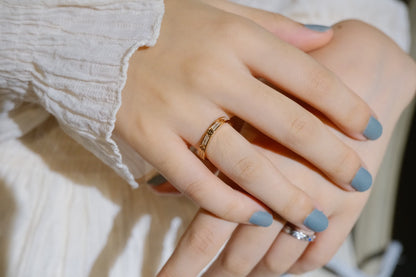 [Clover-Jewelry]LOVE RING 2.65MM DIAMOND