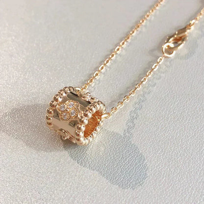 [Clover-Jewelry]PERLEE PEDANT NECKLACE GOLD / ROSE GOLD