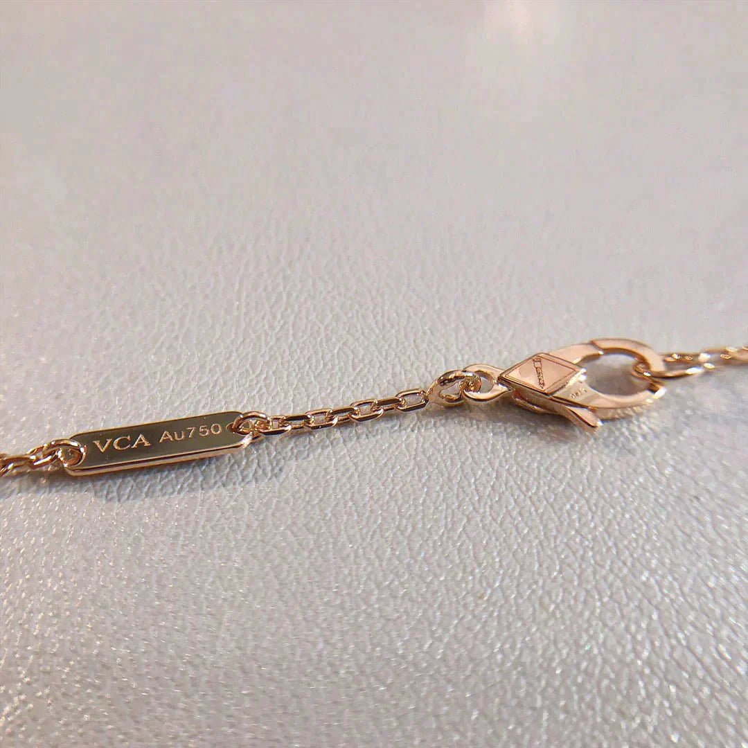 [Clover-Jewelry]PERLEE PEDANT NECKLACE GOLD / ROSE GOLD