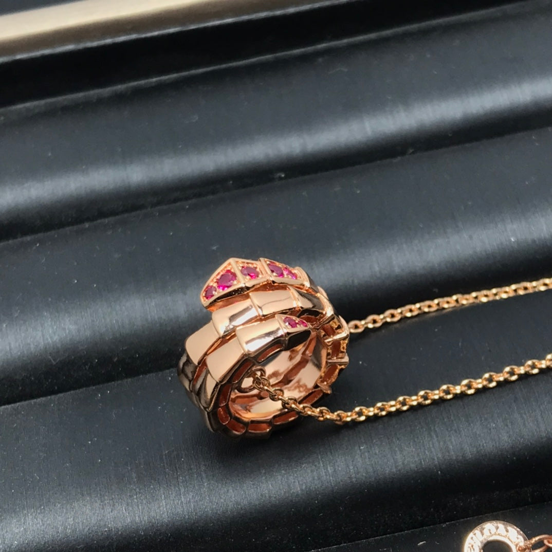 [Clover-Jewelry]SERPENTI PEDANT NECKLACE