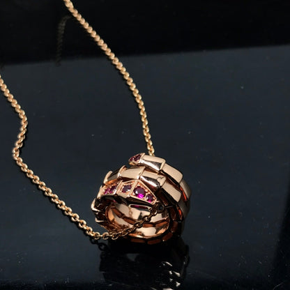 [Clover-Jewelry]SERPENTI PEDANT NECKLACE