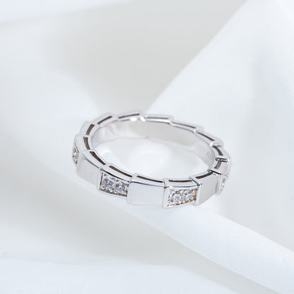 [Clover-Jewelry]SERPENTI RING SILVER  3MM