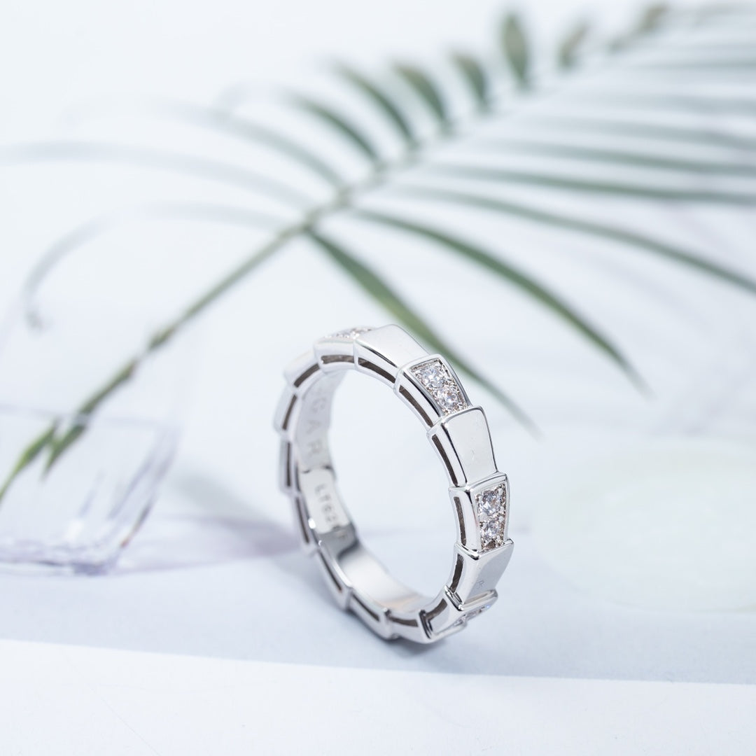 [Clover-Jewelry]SERPENTI RING SILVER  3MM