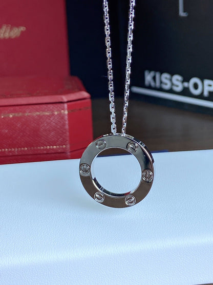 [Clover-Jewelry]LOVE NECKLACE 16MM