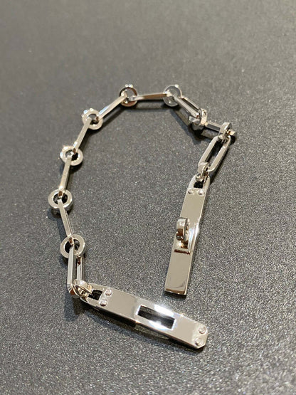 [Clover-Jewelry]CHAINE BRACELET SMALL MODEL DIAMOND