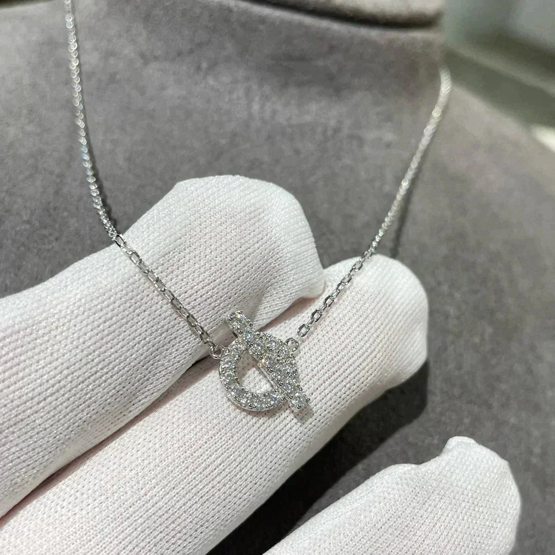 [Clover-Jewelry]ECHAPEE NECKLACE DIAMOND