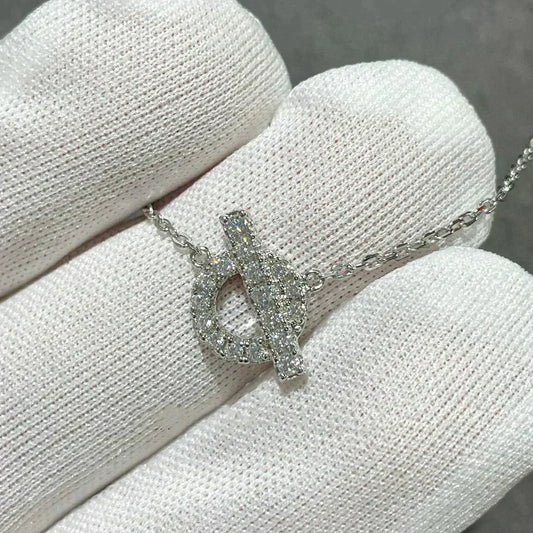 [Clover-Jewelry]ECHAPEE NECKLACE DIAMOND