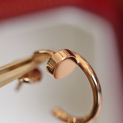 [Clover-Jewelry]JUSTE EARRINGS PINK GOLD