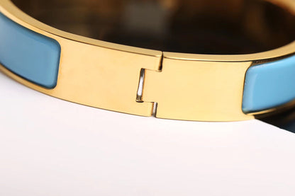 [Clover-Jewelry]H CLOUD BLUE BRACELET GOLD DIAMOND