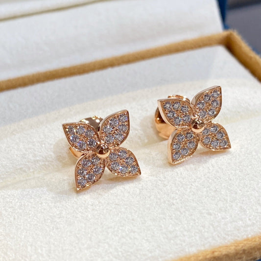 [Clover-Jewelry]STAR DIAMOND EARRINGS