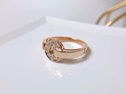 [Clover-Jewelry]DREAM RING DIAMOND PINK GOLD