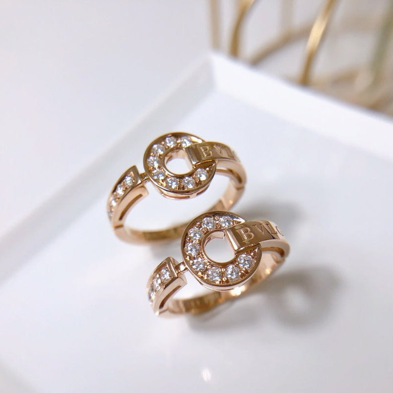 [Clover-Jewelry]DREAM RING DIAMOND PINK GOLD