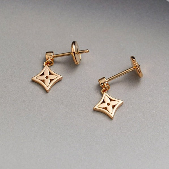 [Clover-Jewelry]STAR EARRINGS GOLD