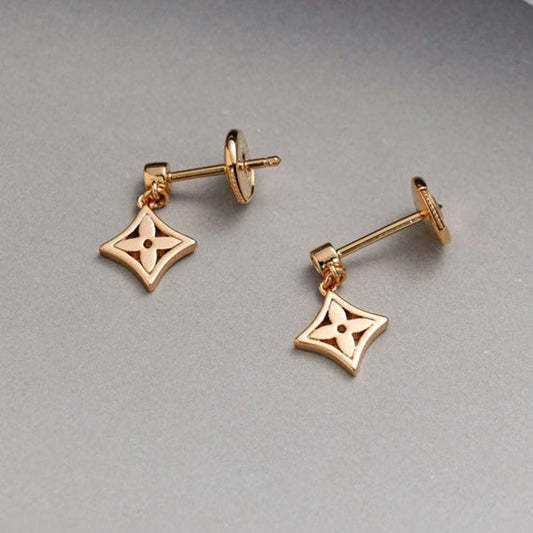 [Clover-Jewelry]STAR EARRINGS GOLD