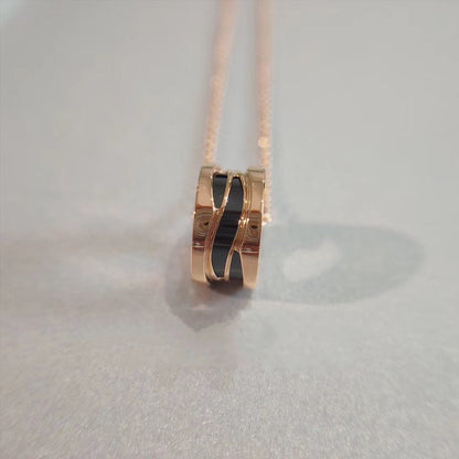 [Clover-Jewelry]ZERO 1 NECKLACE PINK GOLD