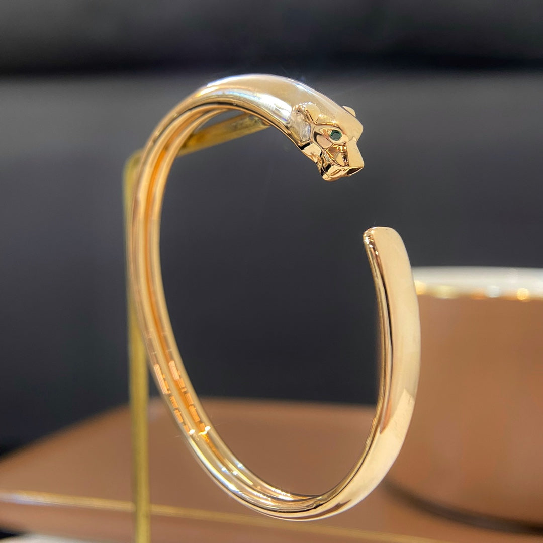 [Clover-Jewelry]PANTHERE GOLD OPEN BRACELET