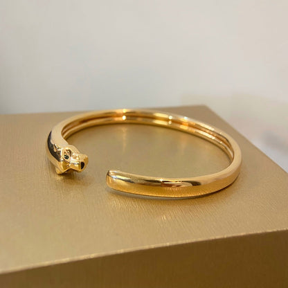 [Clover-Jewelry]PANTHERE GOLD OPEN BRACELET