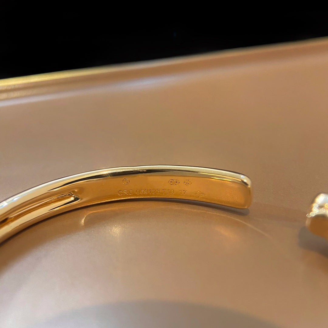 [Clover-Jewelry]PANTHERE GOLD OPEN BRACELET