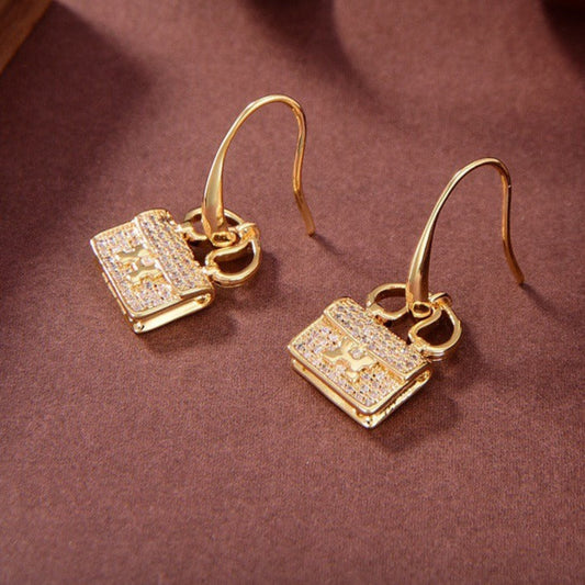 [Clover-Jewelry]KELLY DIAMOND EARRINGS