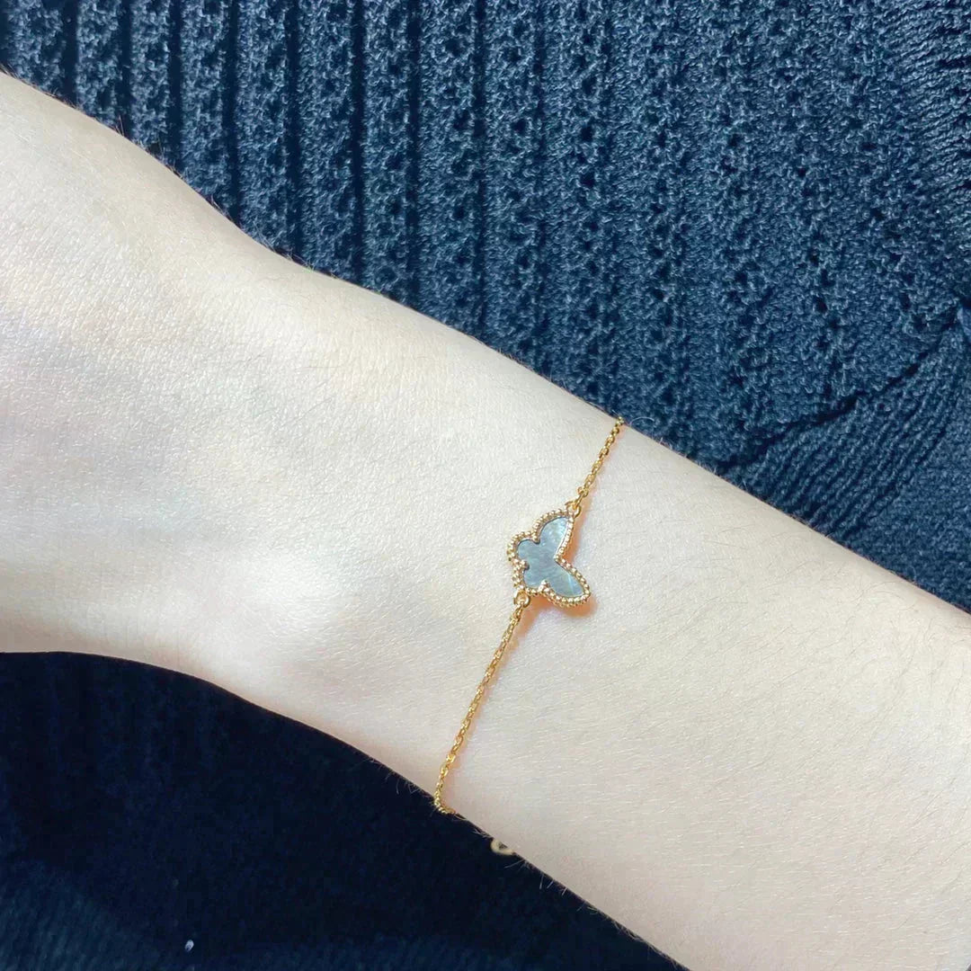 [Clover-Jewelry]BUTTERFLY DARK MOP BUTTERFLY BRACELET