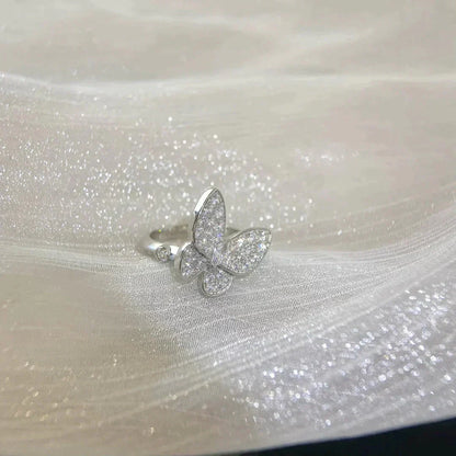 [Clover-Jewelry]BUTTERFLY DIAMOND RING