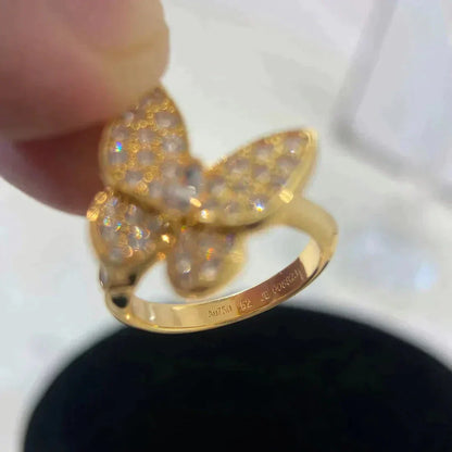 [Clover-Jewelry]BUTTERFLY DIAMOND RING