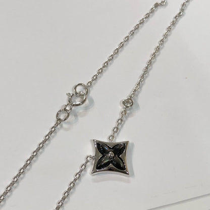 [Clover-Jewelry]STAR BLACK MOP NECKLACE