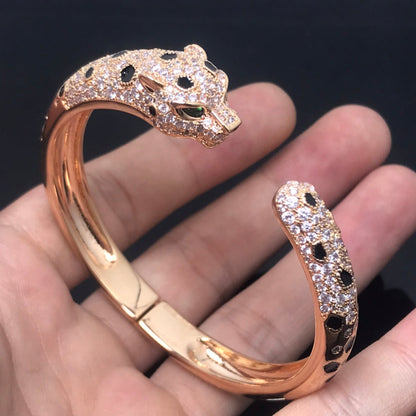 [Clover-Jewelry]PANTHERE BIG BRACELET DIAMONDS