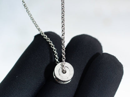 [Clover-Jewelry]ZERO 1 SILVER DIAMOND NECKLACE