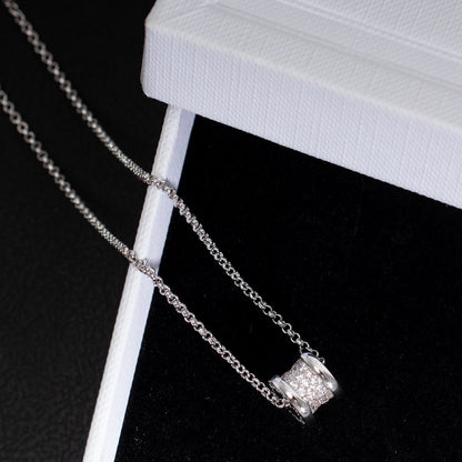 [Clover-Jewelry]ZERO 1 SILVER DIAMOND NECKLACE