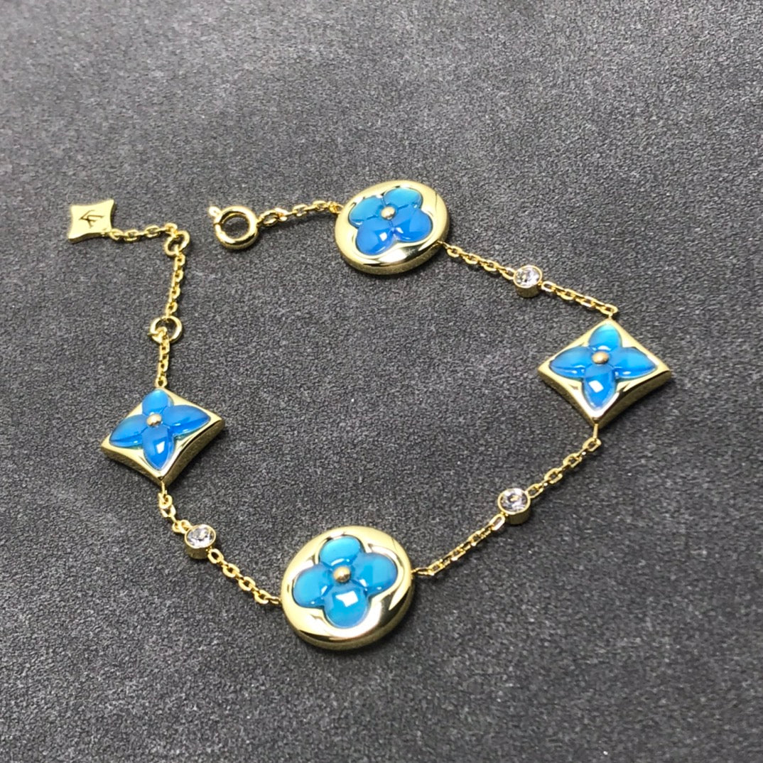 [Clover-Jewelry]STAR AND SUN TURQUOISE 4 MOTIFS 3 DIAMONDS