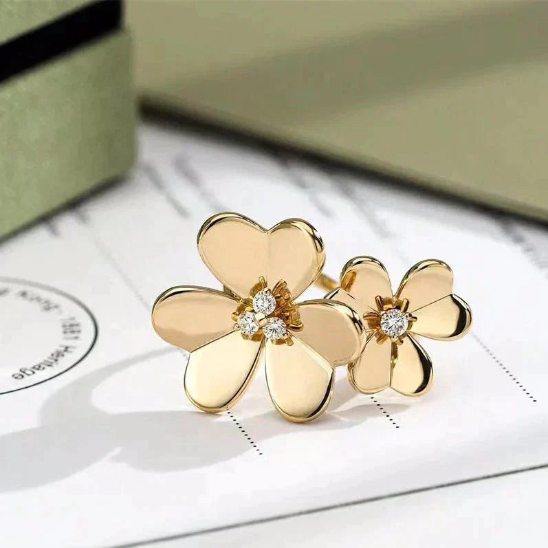 [Clover-Jewelry]CLOVER COMOS GOLD DIAMOND RING