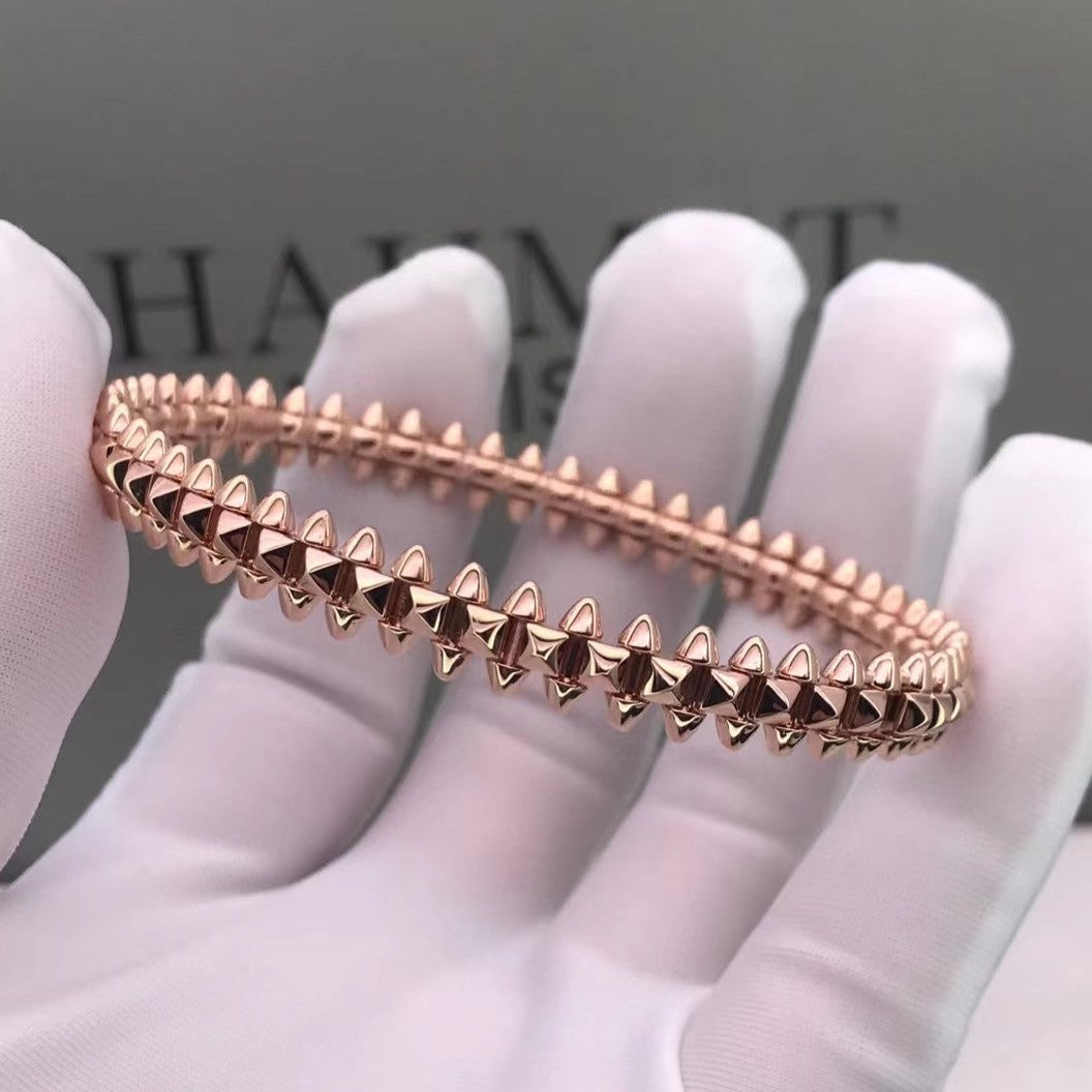 [Clover-Jewelry]CLASH PINK GOLD BRACELET