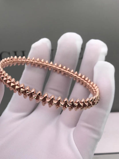 [Clover-Jewelry]CLASH PINK GOLD BRACELET